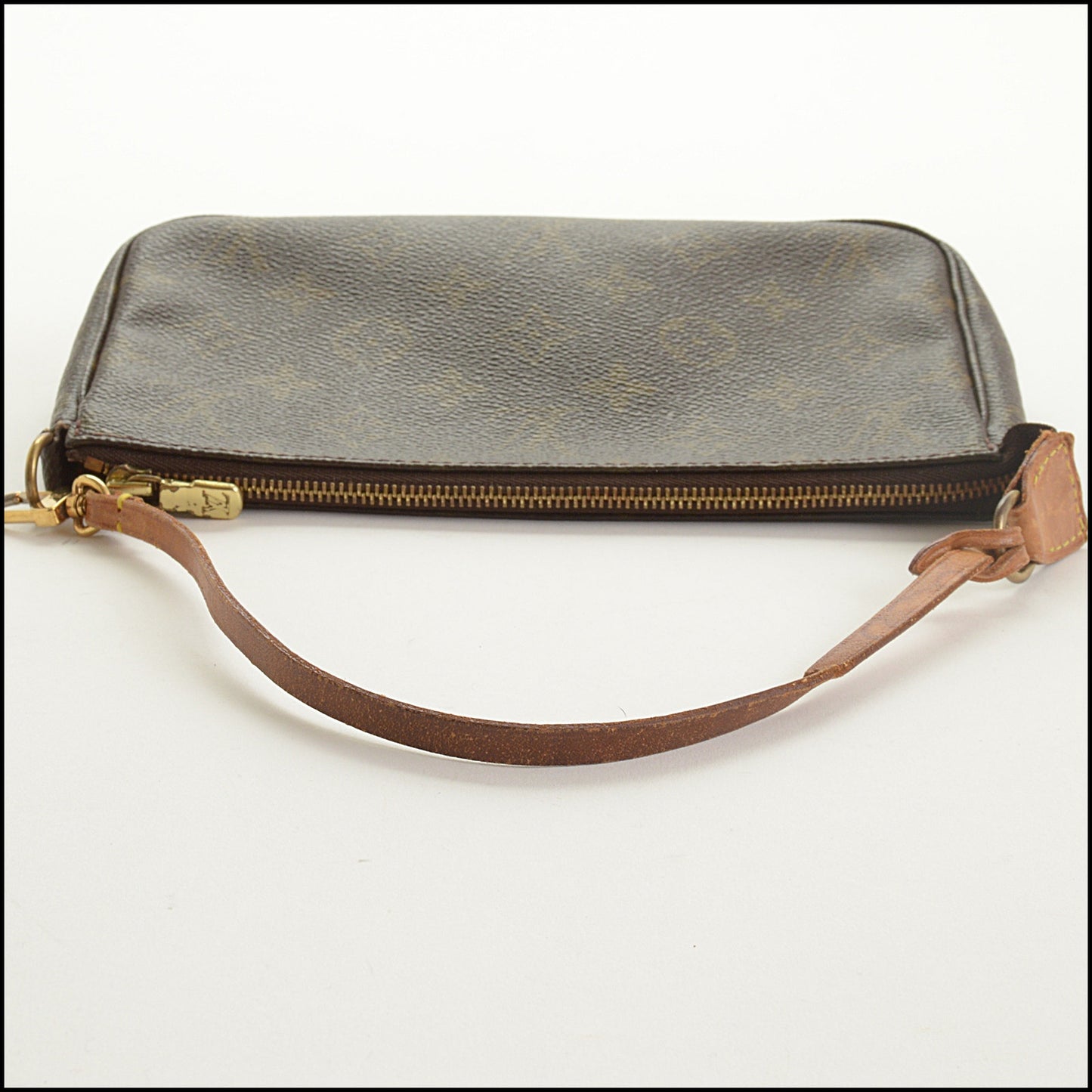 RDC15442 LOUIS VUITTON '00 Brown LV Monogram Canvas Pochette Accessoires Bag