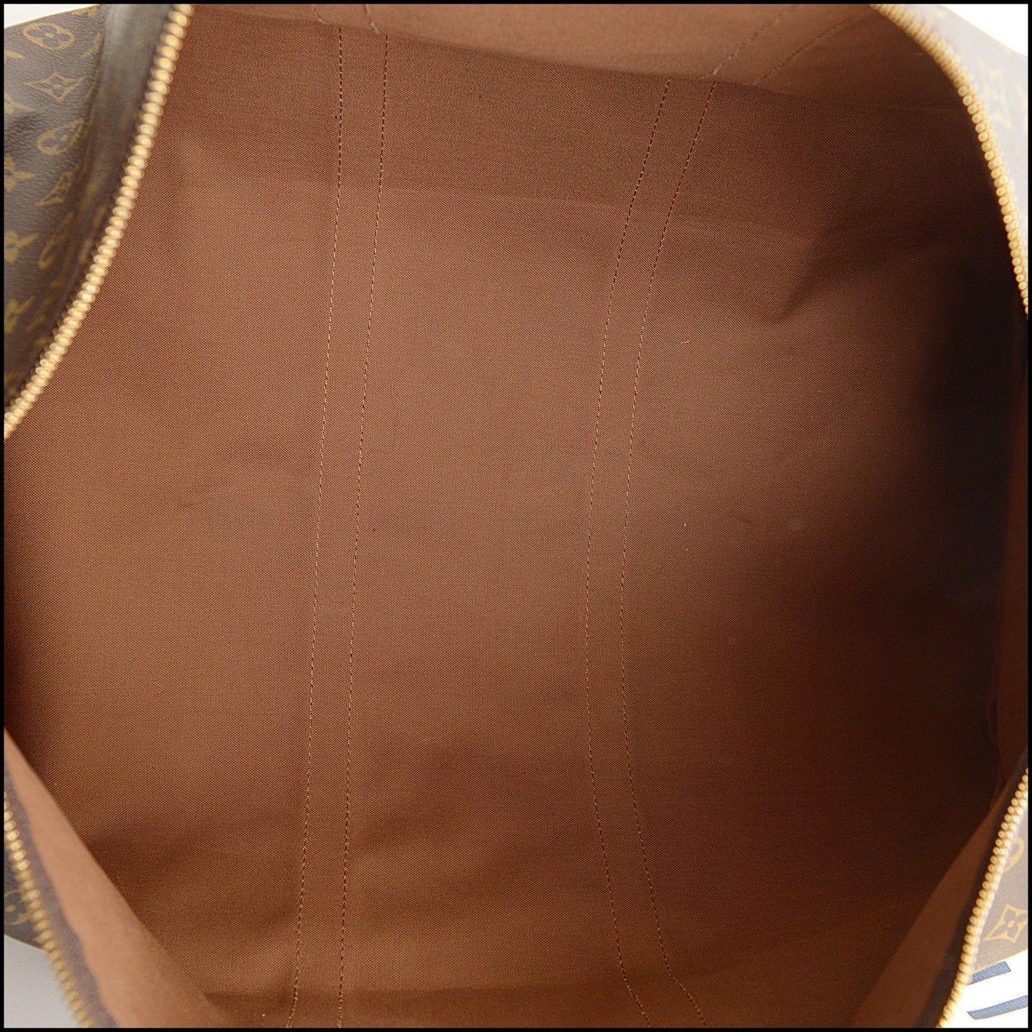 RDC14978 LOUIS VUITTON Brown Monogram Canvas Keepall 55 Duffle Bag