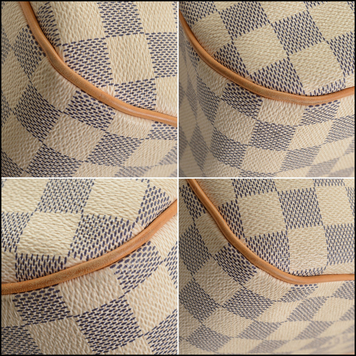 RDC15694 LOUIS VUITTON Damier Azur Siracusa MM Shoulder Bag