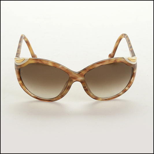 RDC15004 LOUIS VUITTON Honey Tortoise Ivy Cat Sunglasses Z0747E