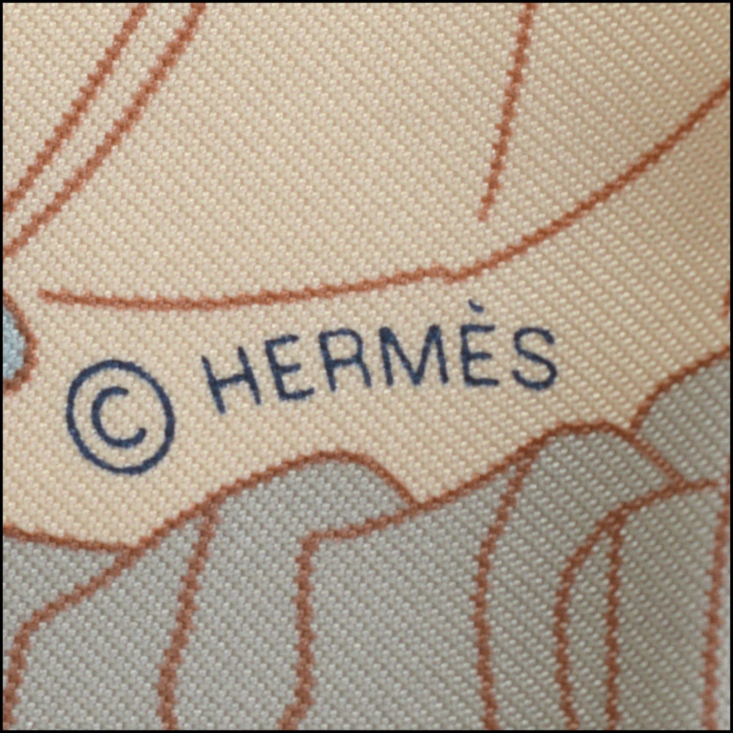 RDC14857 HERMES 90cm Carnival des Anima Silk Scarf