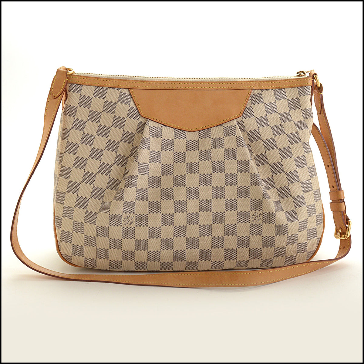 RDC15694 LOUIS VUITTON Damier Azur Siracusa MM Shoulder Bag