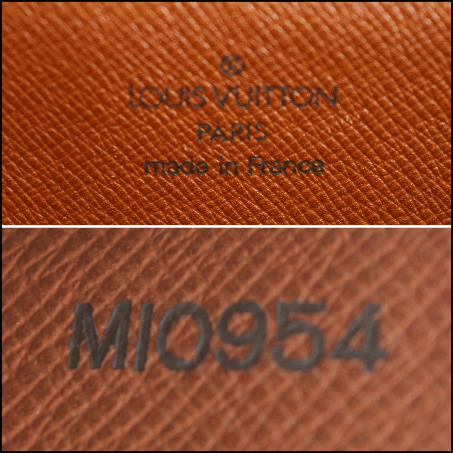RDC15549 LOUIS VUITTON '94 Brown LV Monogram Canvas Document Portfolio Bag