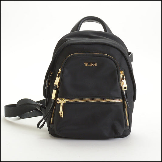RDC14908 TUMI Black Nylon Celina Mini Backpack