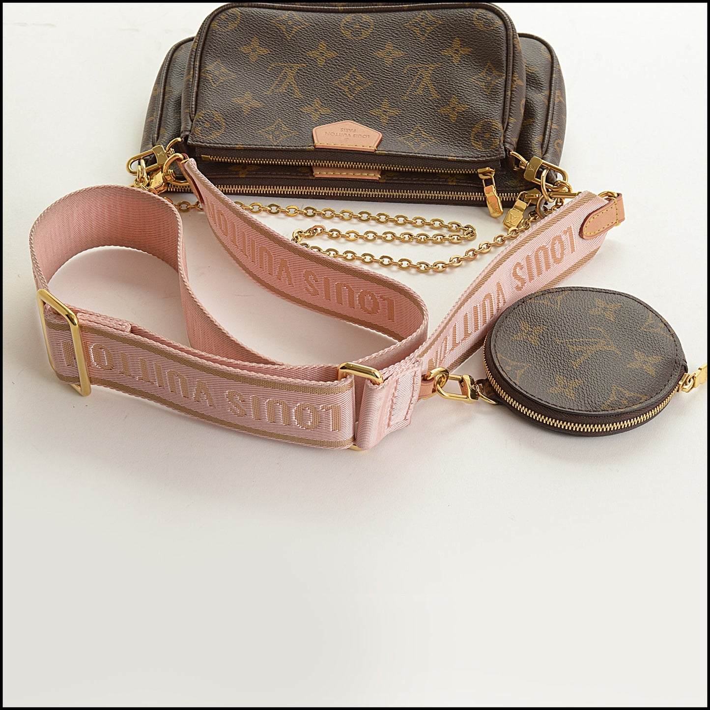 RDC15575 LOUIS VUITTON '20 LV Monogram Canvas Multi Pochette Accessoires Bag