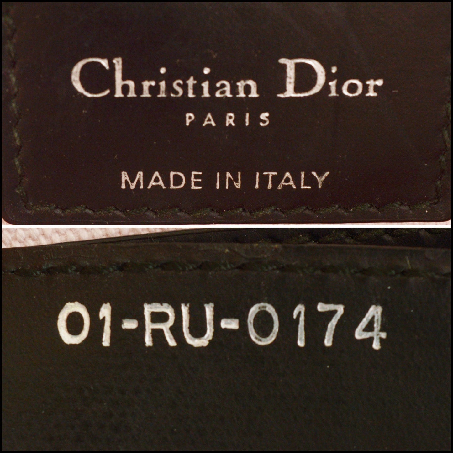 RDC15565 CHRISTIAN DIOR 2018 Black Cannage Quilted Rosato Coated Canvas Panarea Shopping Tote