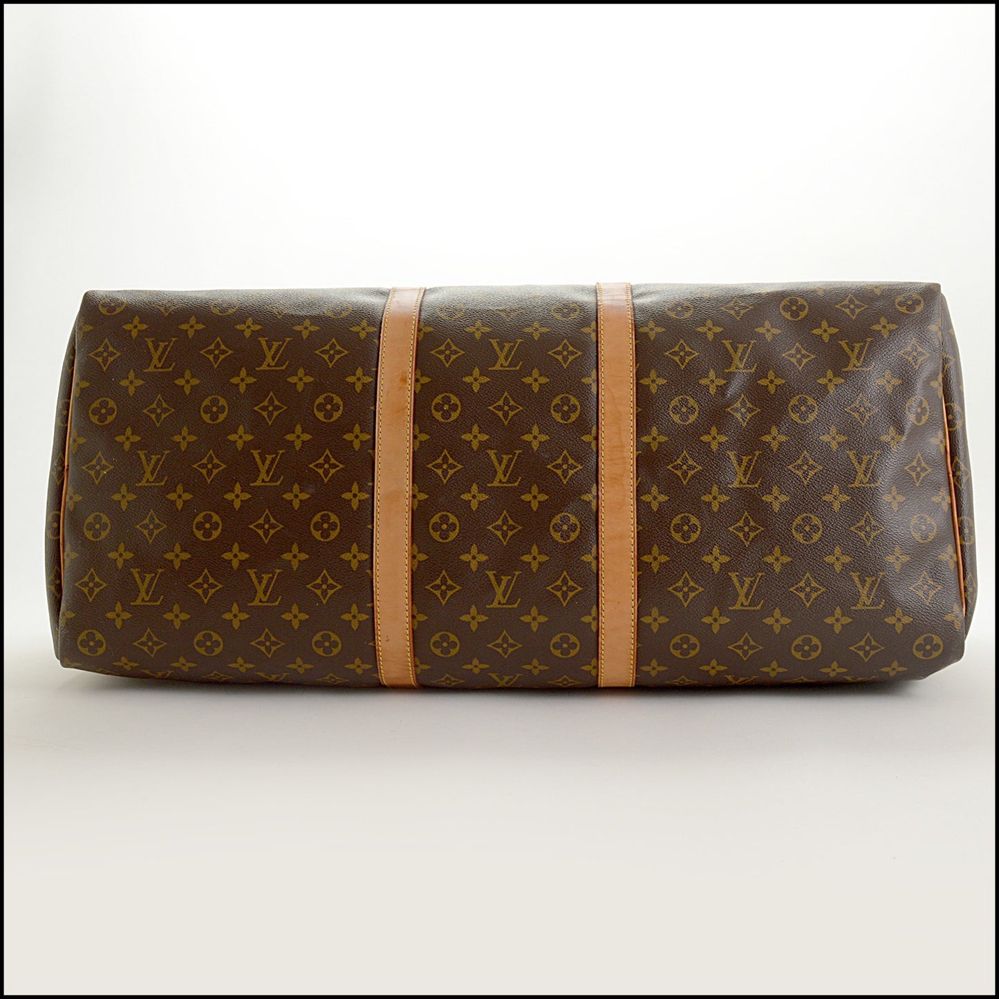 RDC15518 LOUIS VUITTON Brown LV Monogram Canvas Keepall 60 Travel Bag
