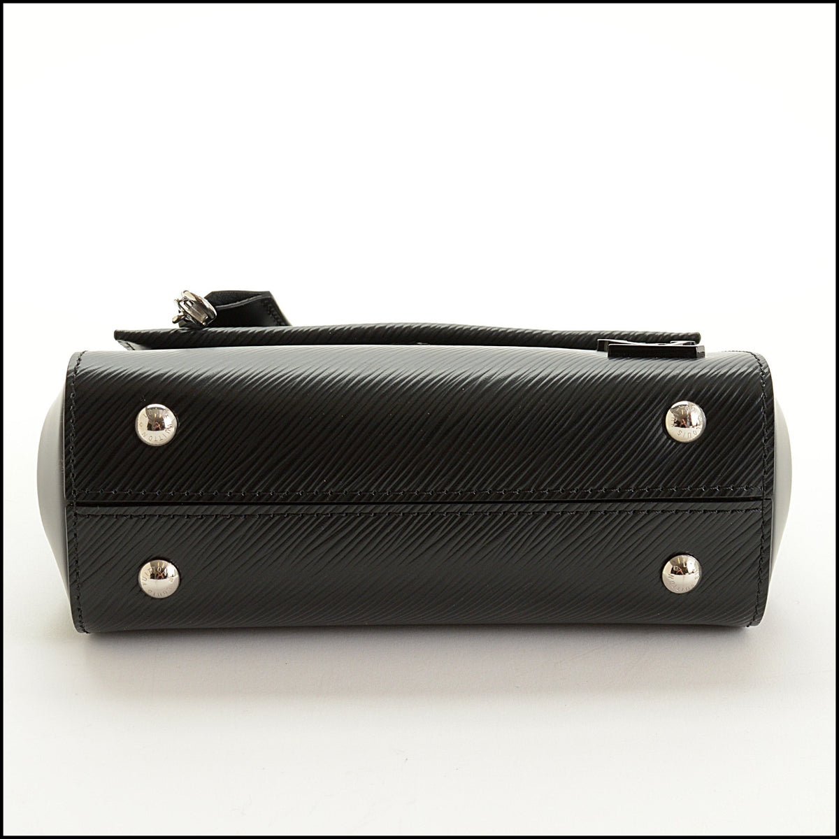 RDC15643 LOUIS VUITTON Black Epi Leather Cluny Mini With Long Strap