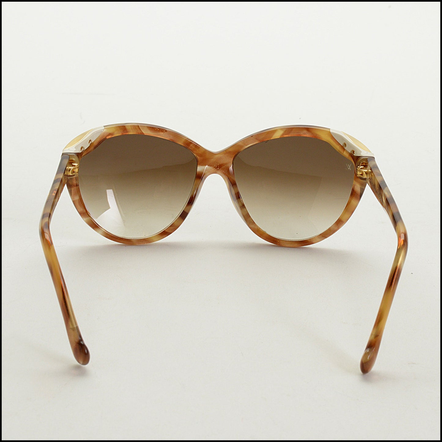 RDC15004 LOUIS VUITTON Honey Tortoise Ivy Cat Sunglasses Z0747E