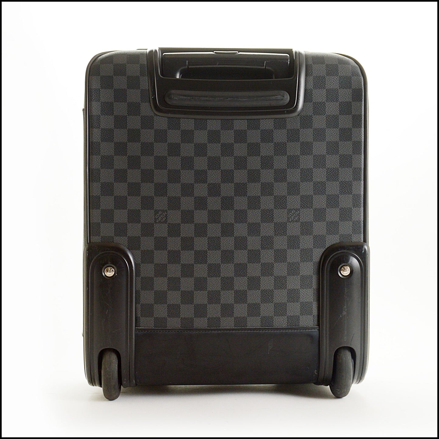 RDC15567 LOUIS VUITTON Black/Grey Pegase 45 Damier Graphite Canvas Rolling Luggage