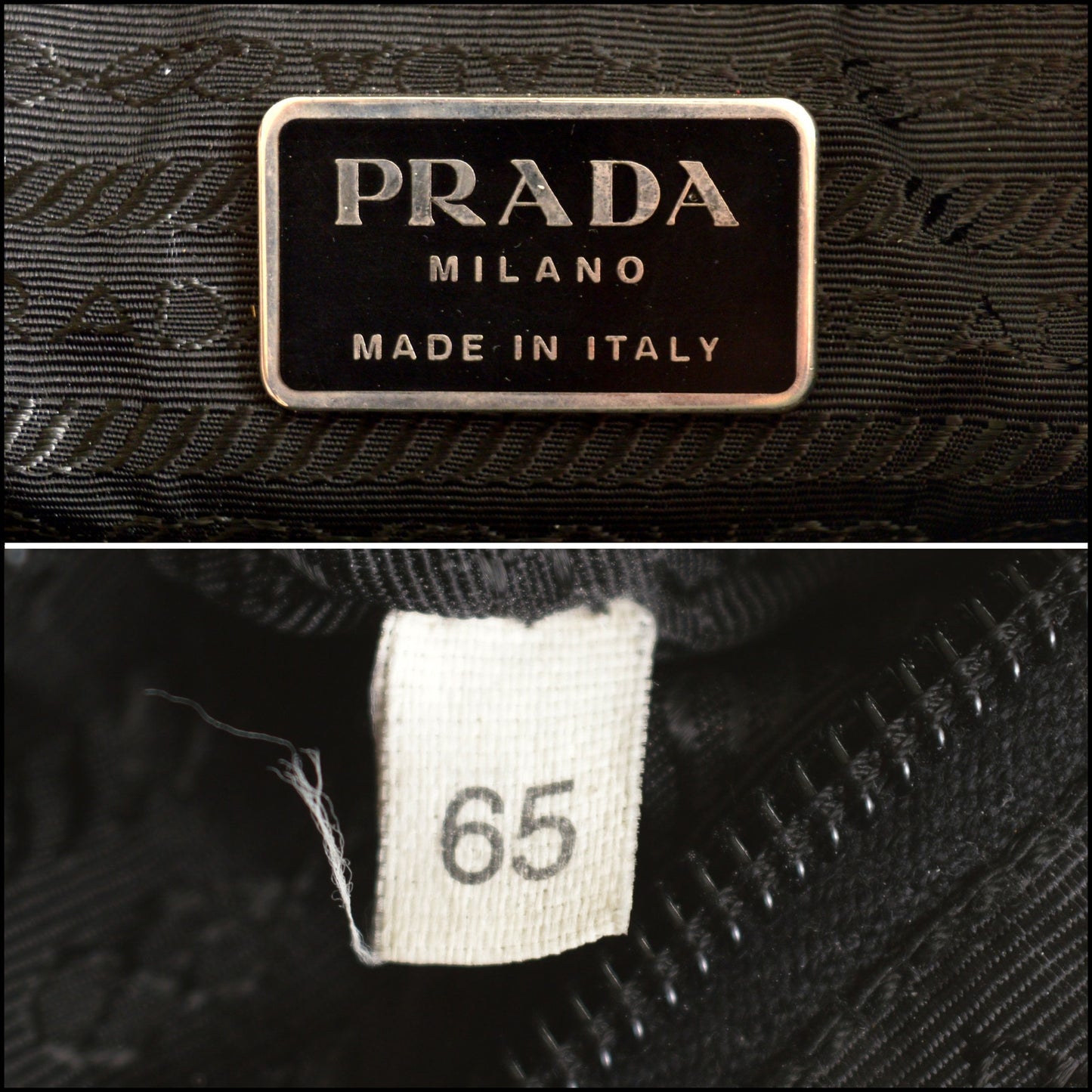 RDC15423 PRADA Dark Green Tessuto Nylon Bag