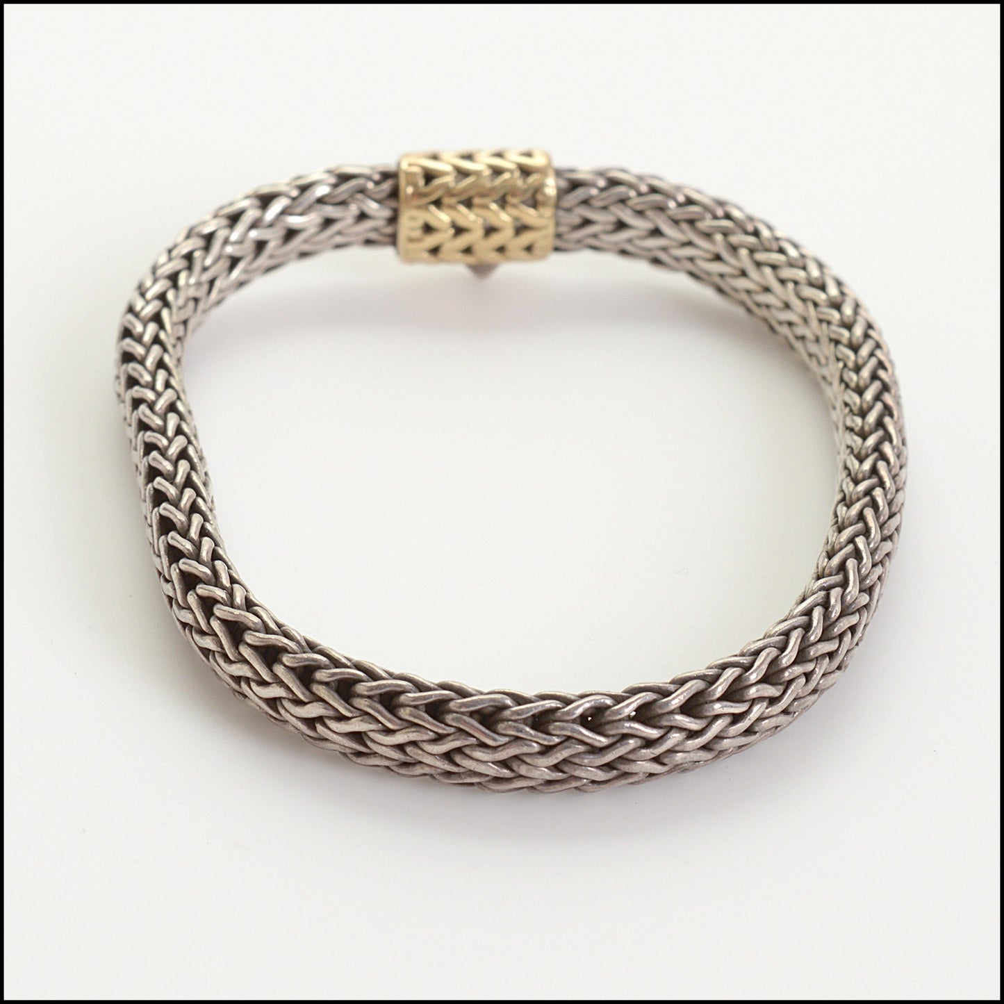 RDC14728 John Hardy Sterling Silver 5mm Classic Link Bracelet