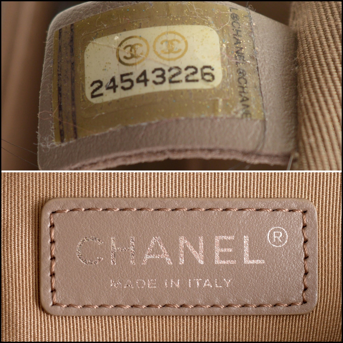 RDC15175 CHANEL '17 Brown Caviar Leather Urban Companion Shopping Tote