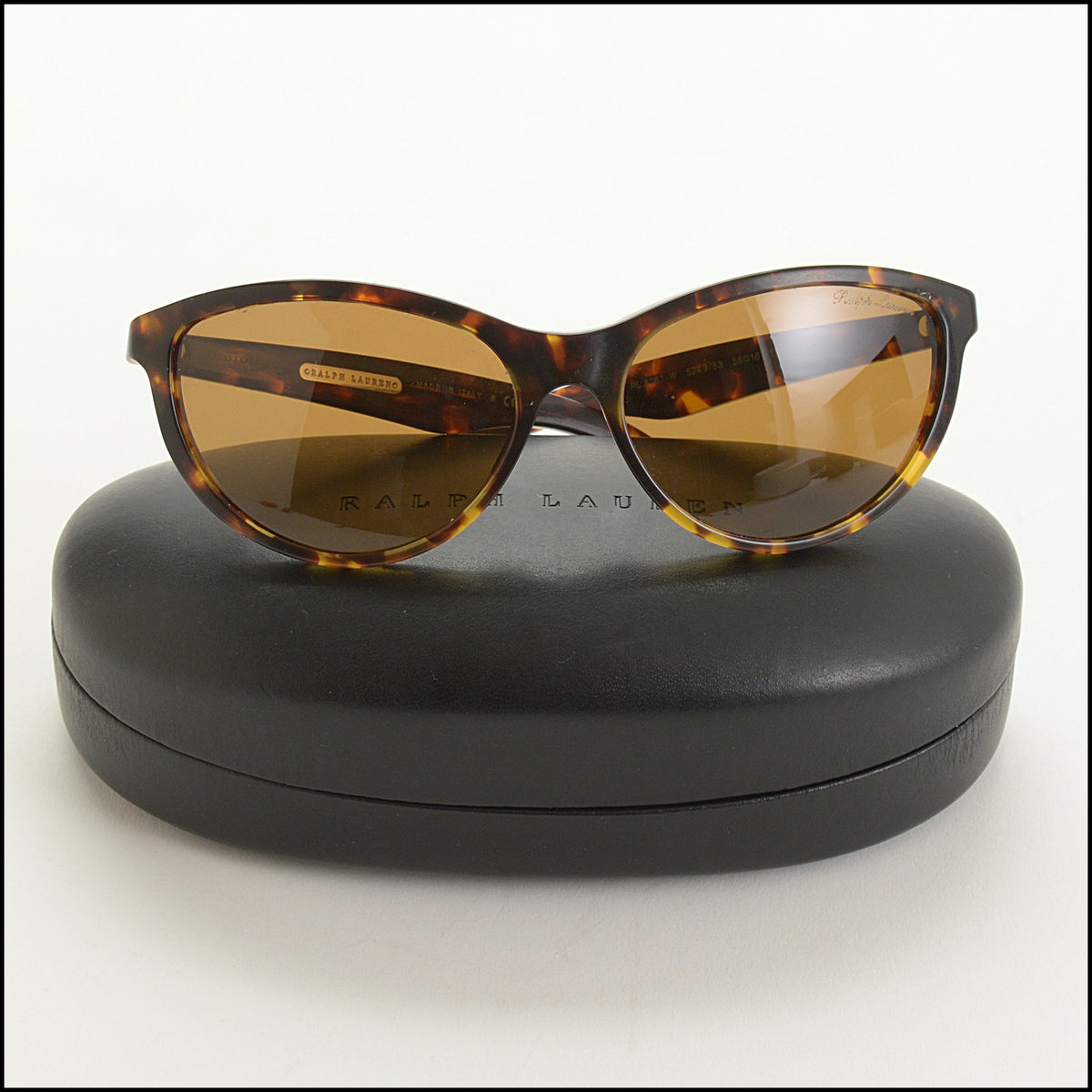 RDC15659 RALPH LAUREN Tortoiseshell Sunglasses SPR09Q-W