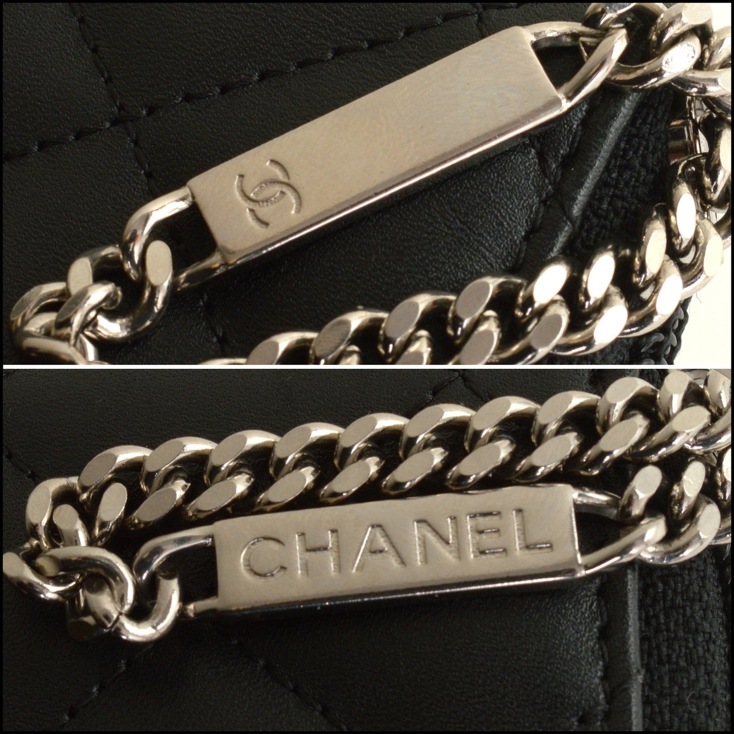 RDC15009 CHANEL '13 Black Cambon Large Zip Around Wallet