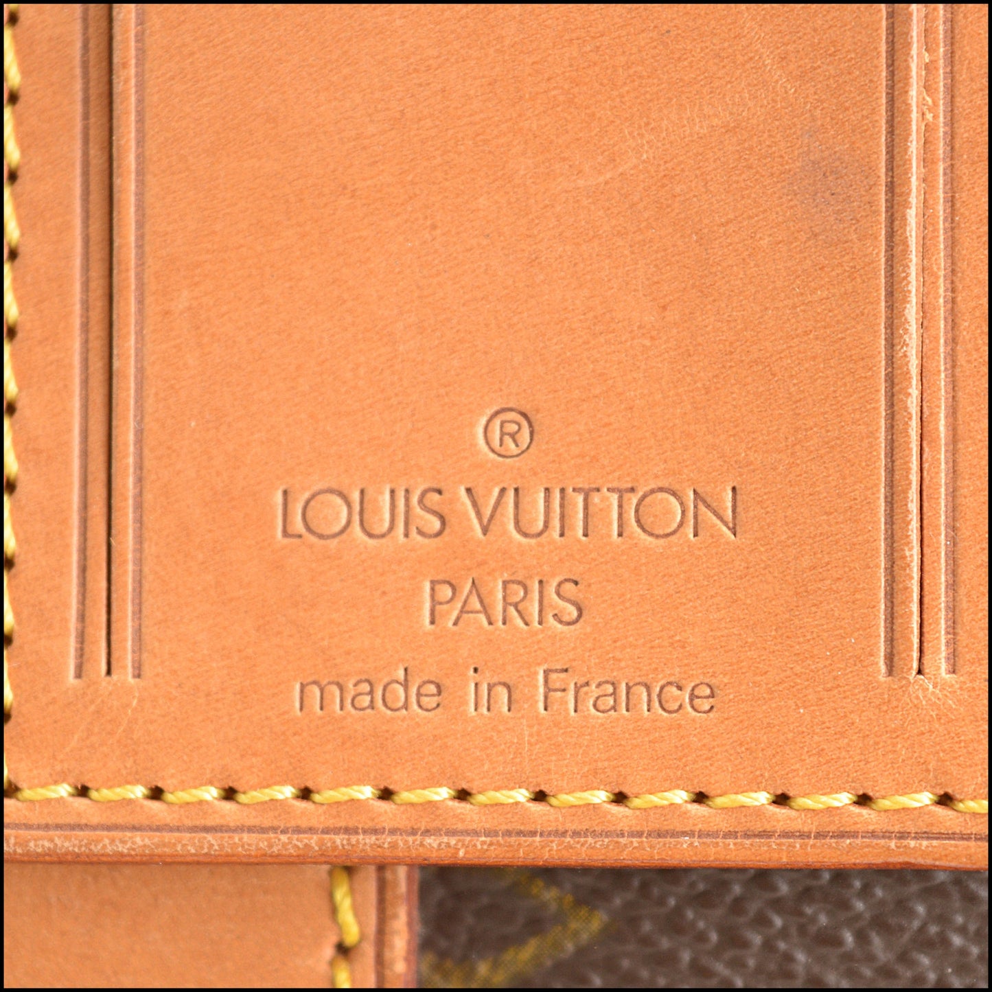 RDC15275 LOUIS VUITTON '91 Brown Monogram Canvas Keepall 55