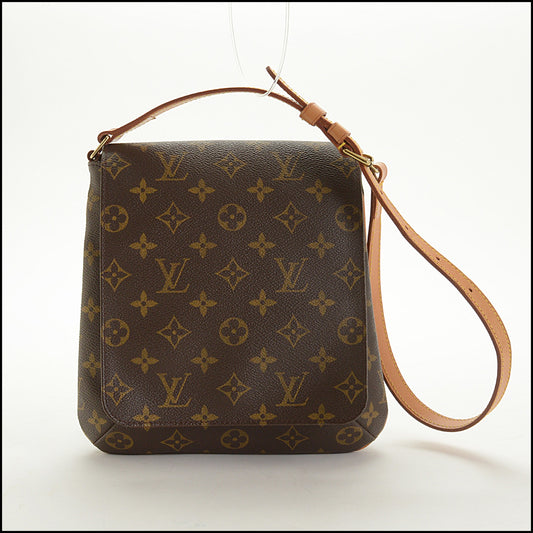 RDC15067 LOUIS VUITTON '99 LV Monogram Canvas Short Strap Musette Salsa