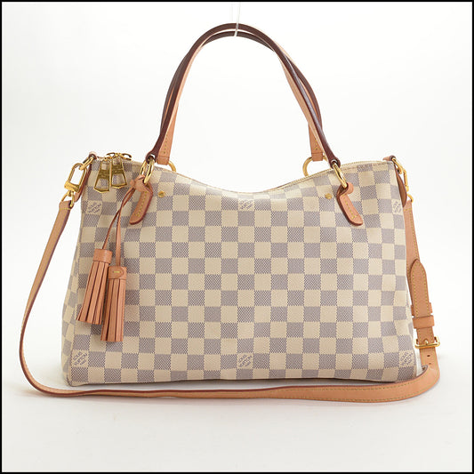 RDC14911 LOUIS VUITTON Damier Azur Lymington East West Tote Bag