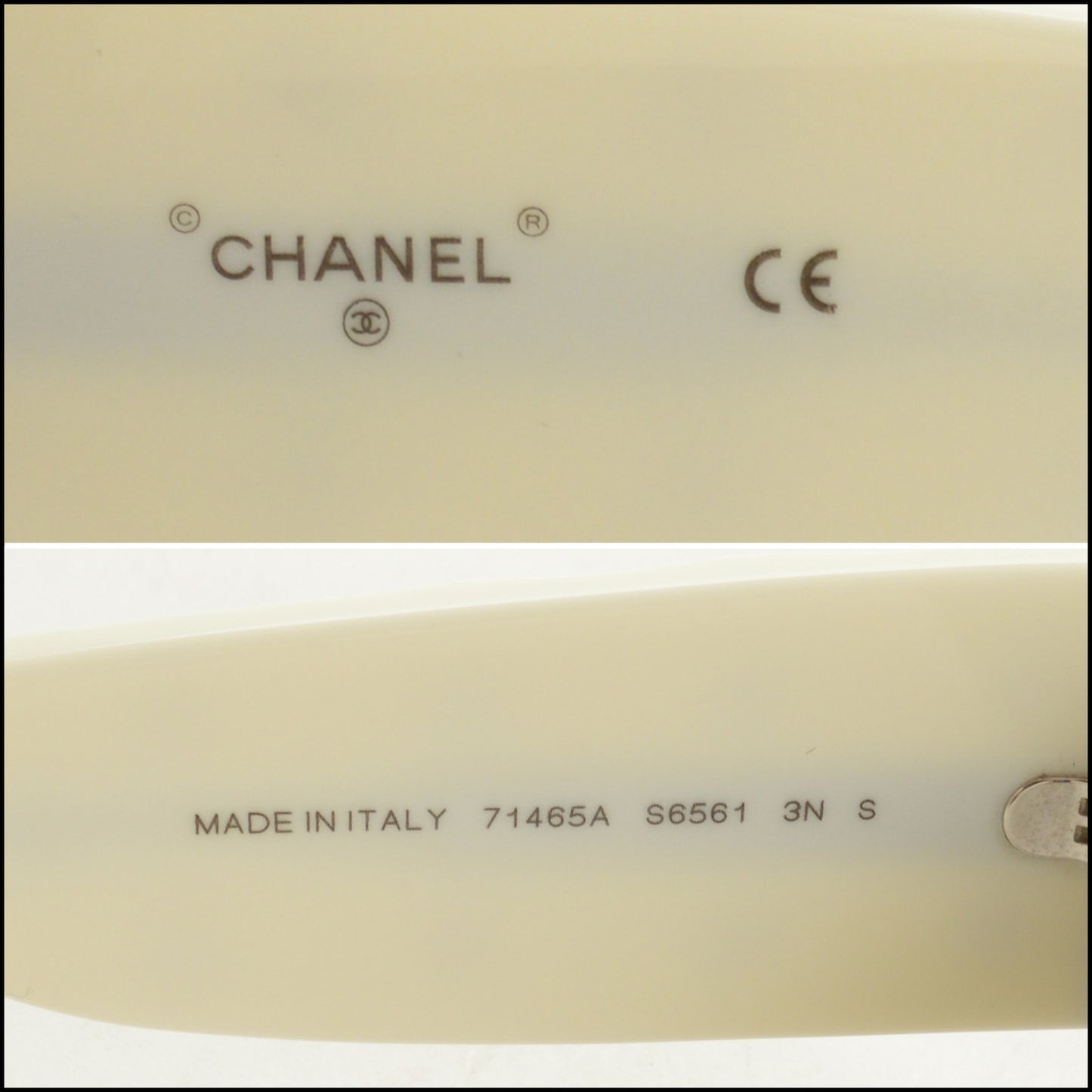 RDC15362 CHANEL '22 Black/Ivory Quilted CC Pilot Sunglasses