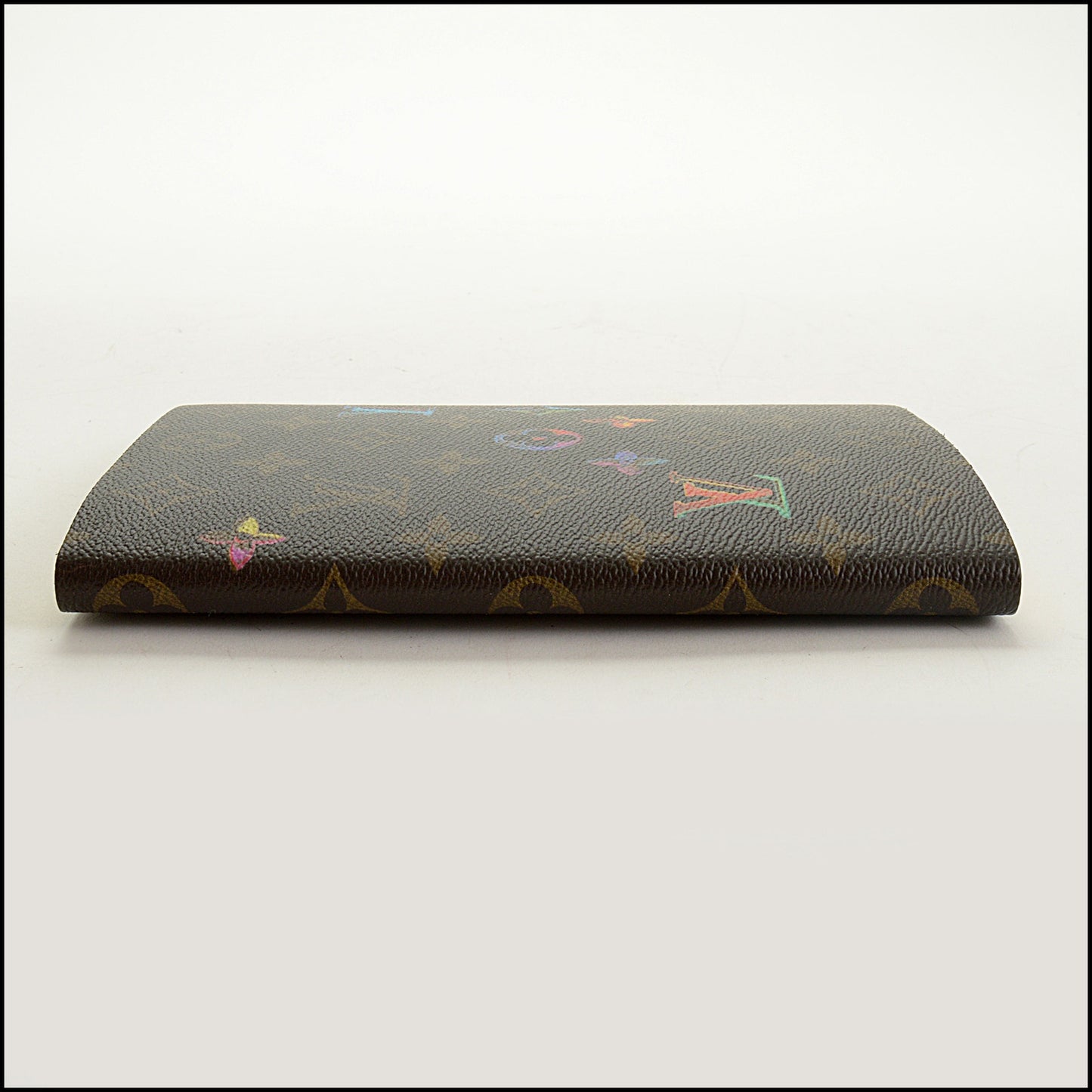 RDC15354 LOUIS VUITTON Brown Monogram Clemence Watercolor Notebook MM