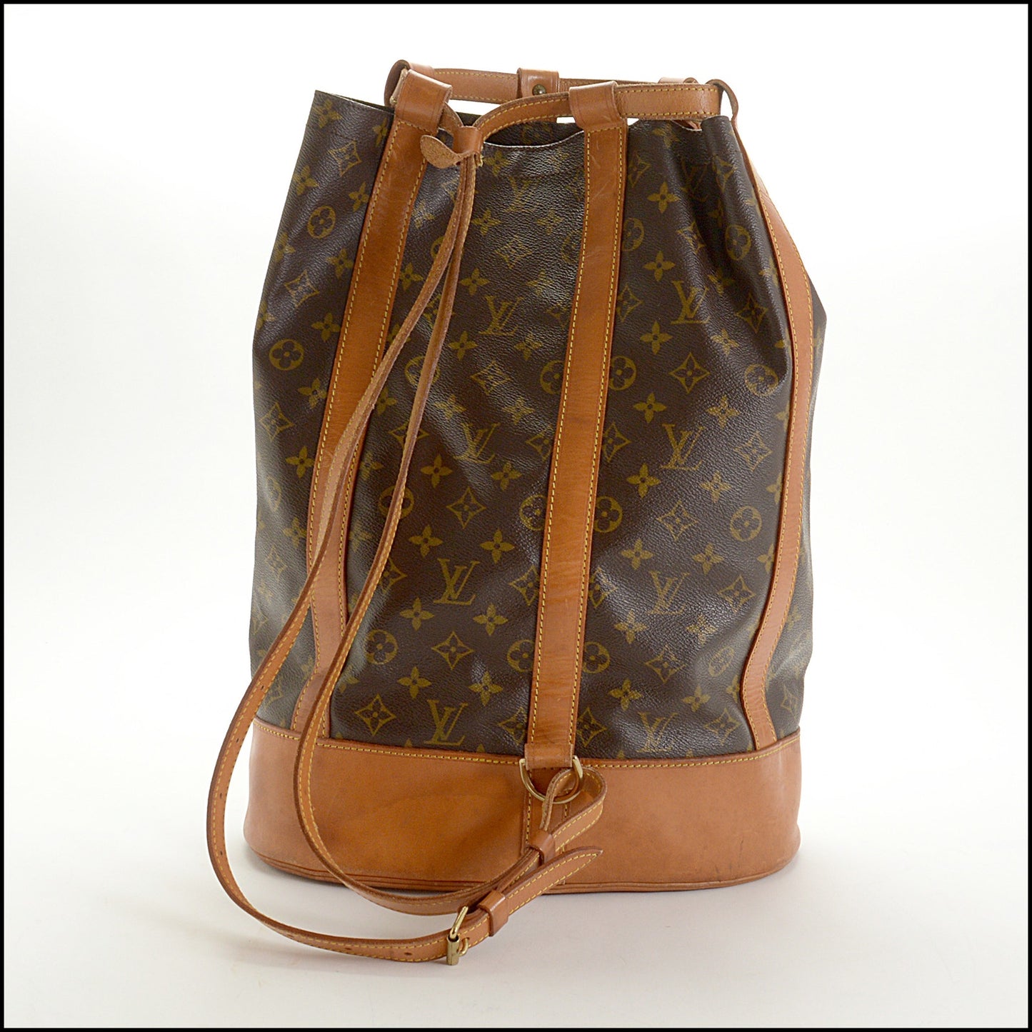 RDC15059 LOUIS VUITTON '95 LV Monogram Canvas Randonee Sling Backpack