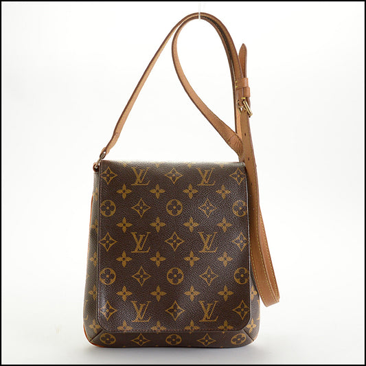 RDC14587 LOUIS VUITTON LV Monogram Musette Salsa Bag Long Strap