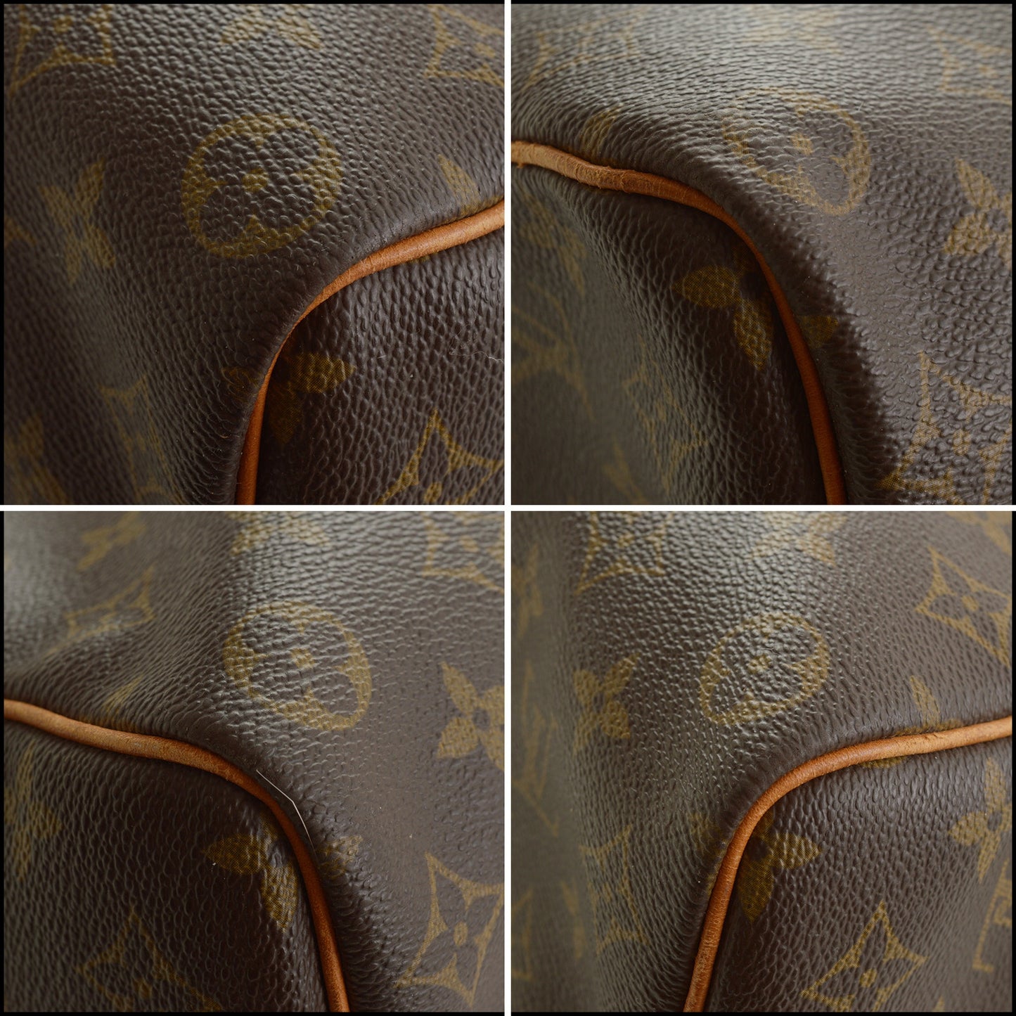 RDC15331 LOUIS VUITTON Brown LV Monogram Canvas Keepall 50