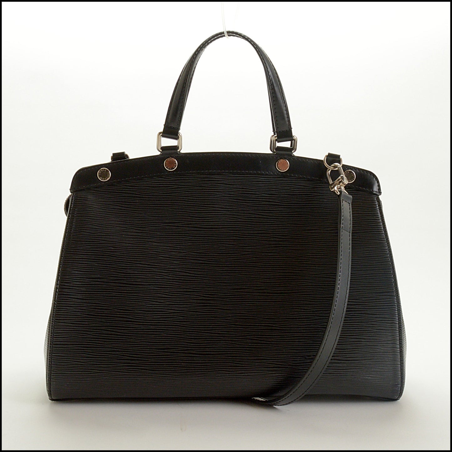 RDC15395 LOUIS VUITTON Black Epi Leather Brea Handbag