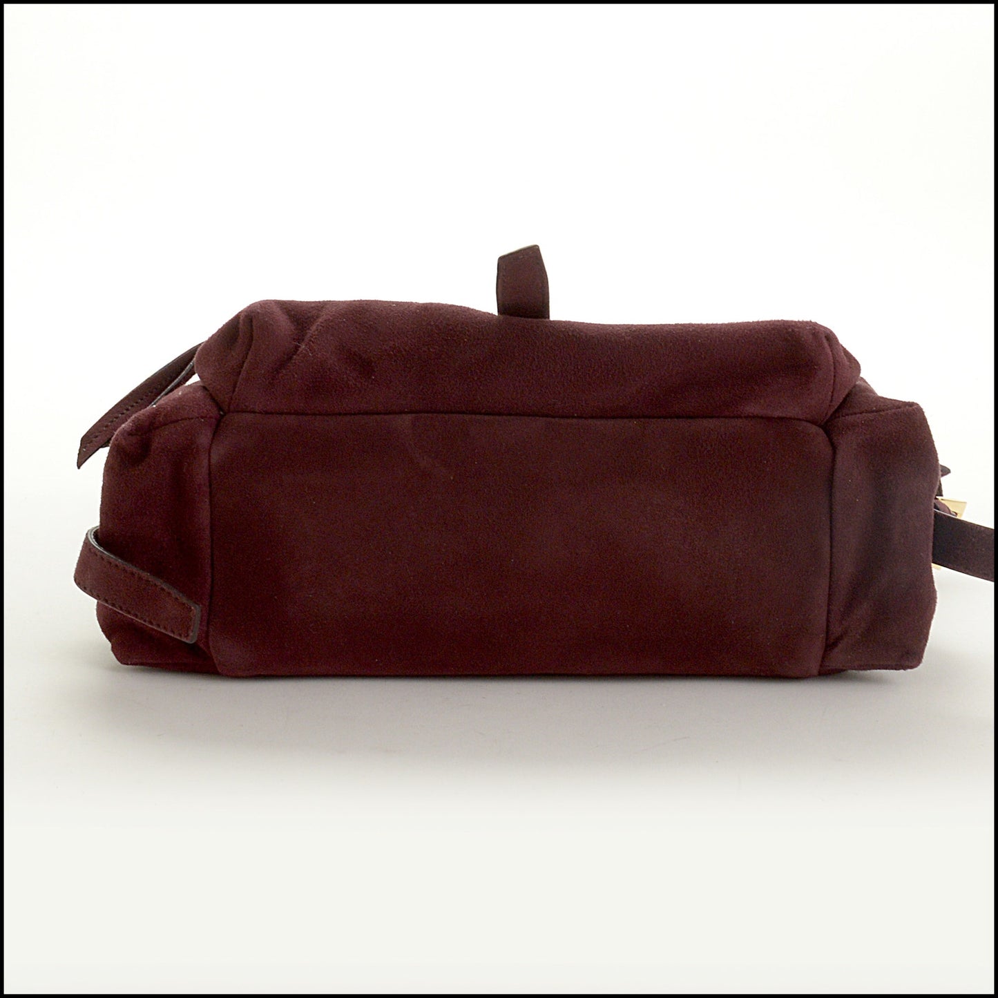 RDC15310 PRADA Bordeaux Explore Medium Suede Shoulder Bag