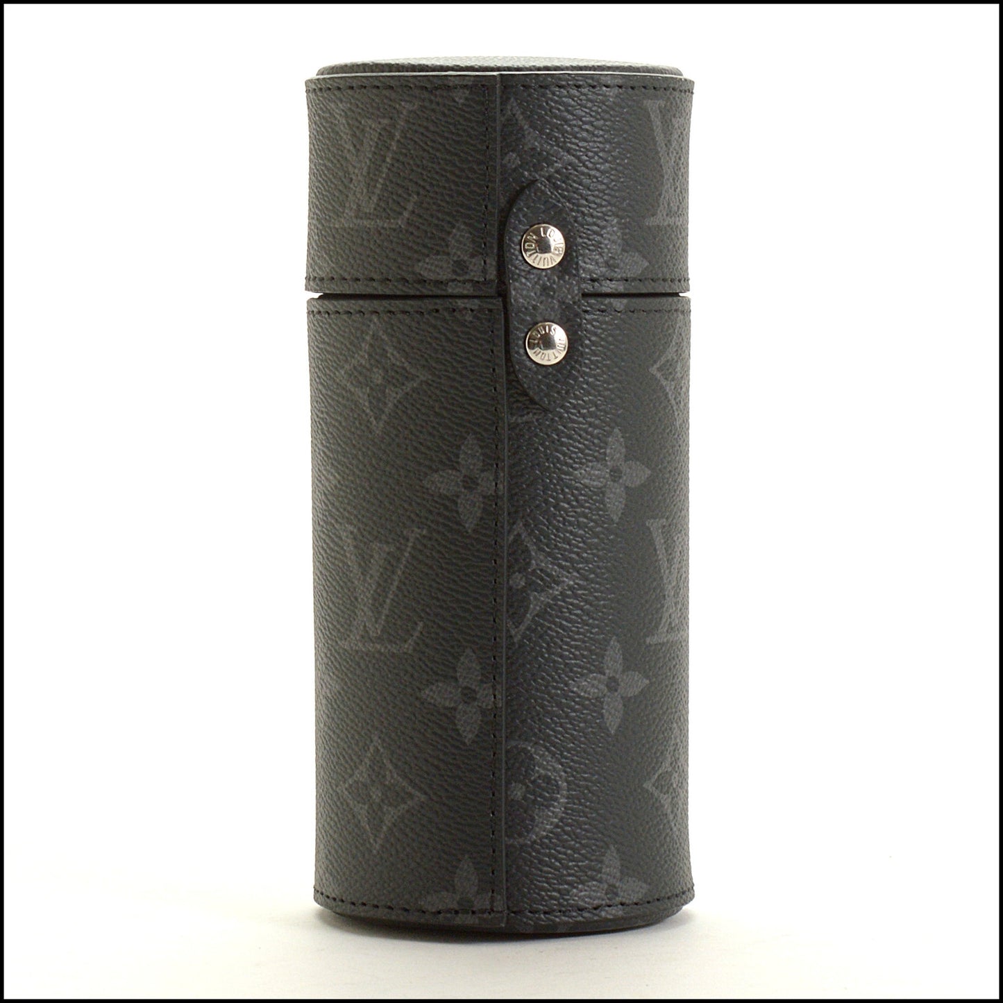 RDC15148 LOUIS VUITTON Graphite Monogram Eclipse 200ml Perfume Holder Travel Case