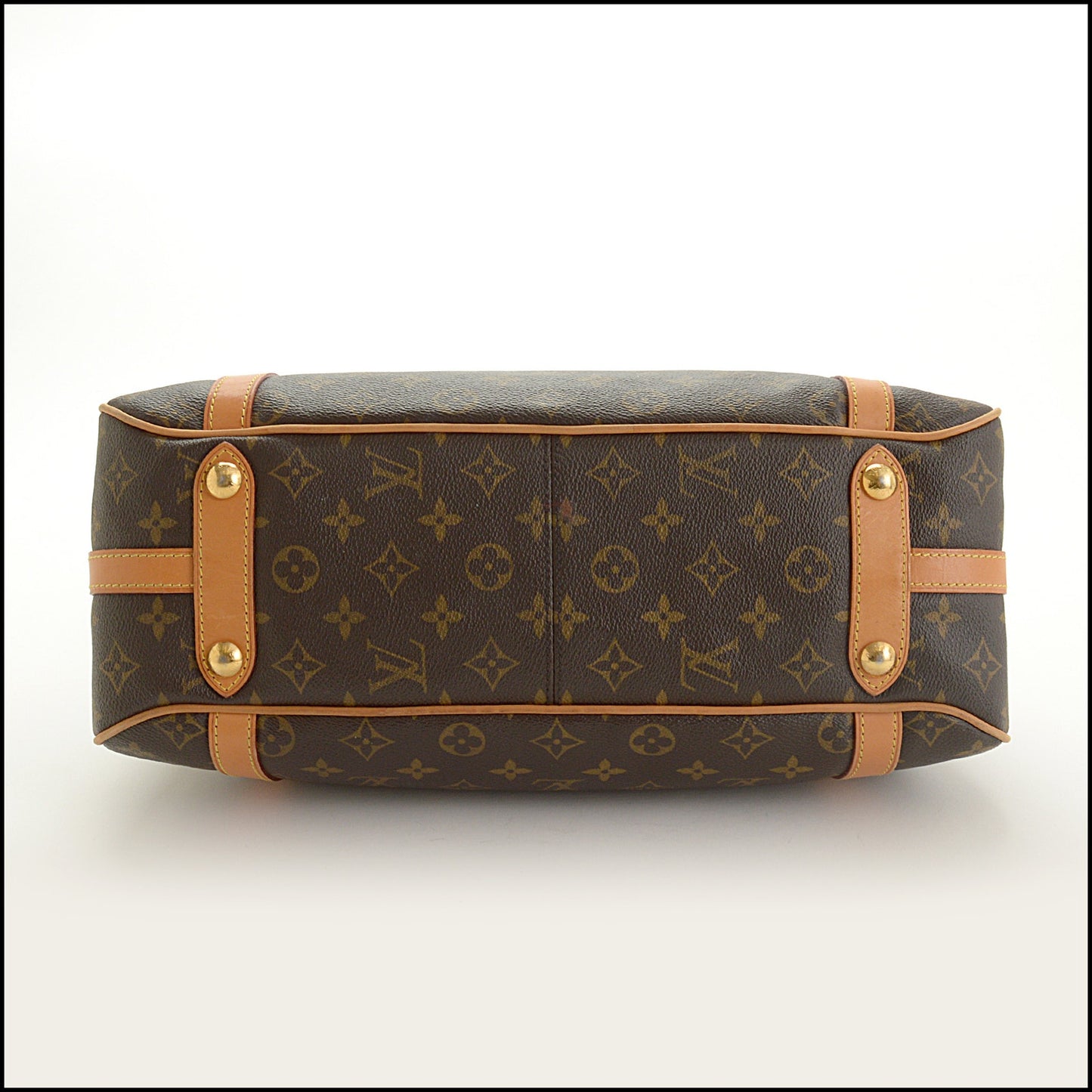 RDC15212 LOUIS VUITTON '09 Brown LV Monogram Stresa Bag