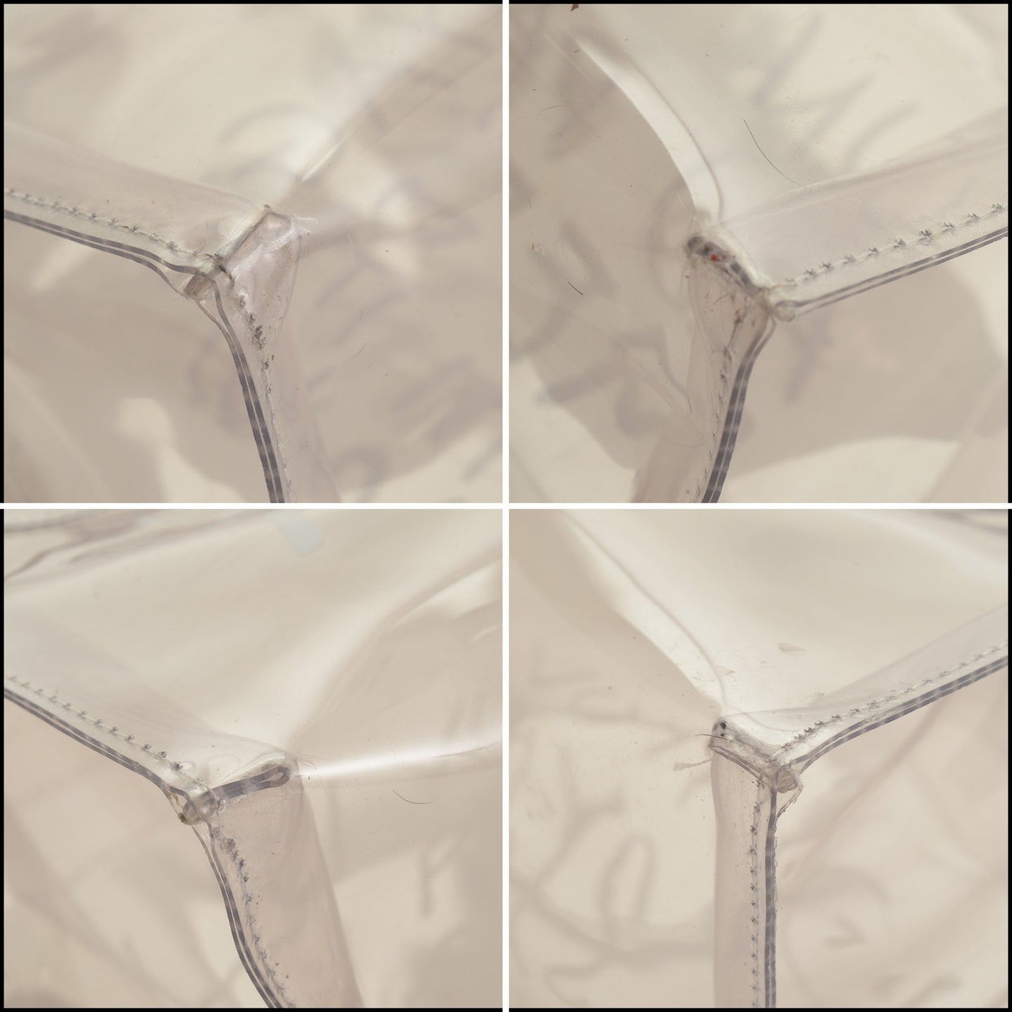 RDC15374 HERMES '97 Clear Vinyl "Souvenir de l'Exposition" Kelly Bag