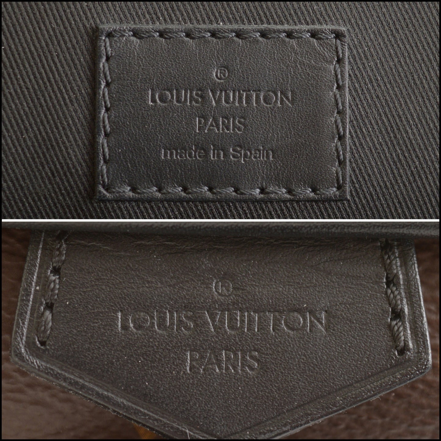 RDC15333 LOUIS VUITTON Brown Monogram Macassar Magnetic Messenger Bag