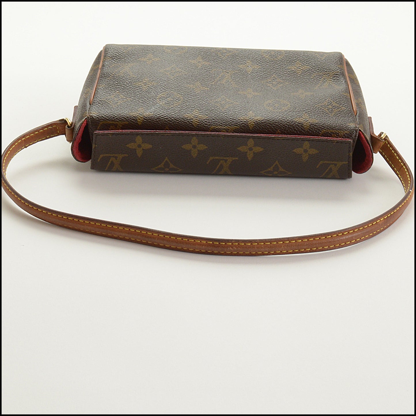RDC15390 LOUIS VUITTON '02 Brown LV Monogram Recital Bag