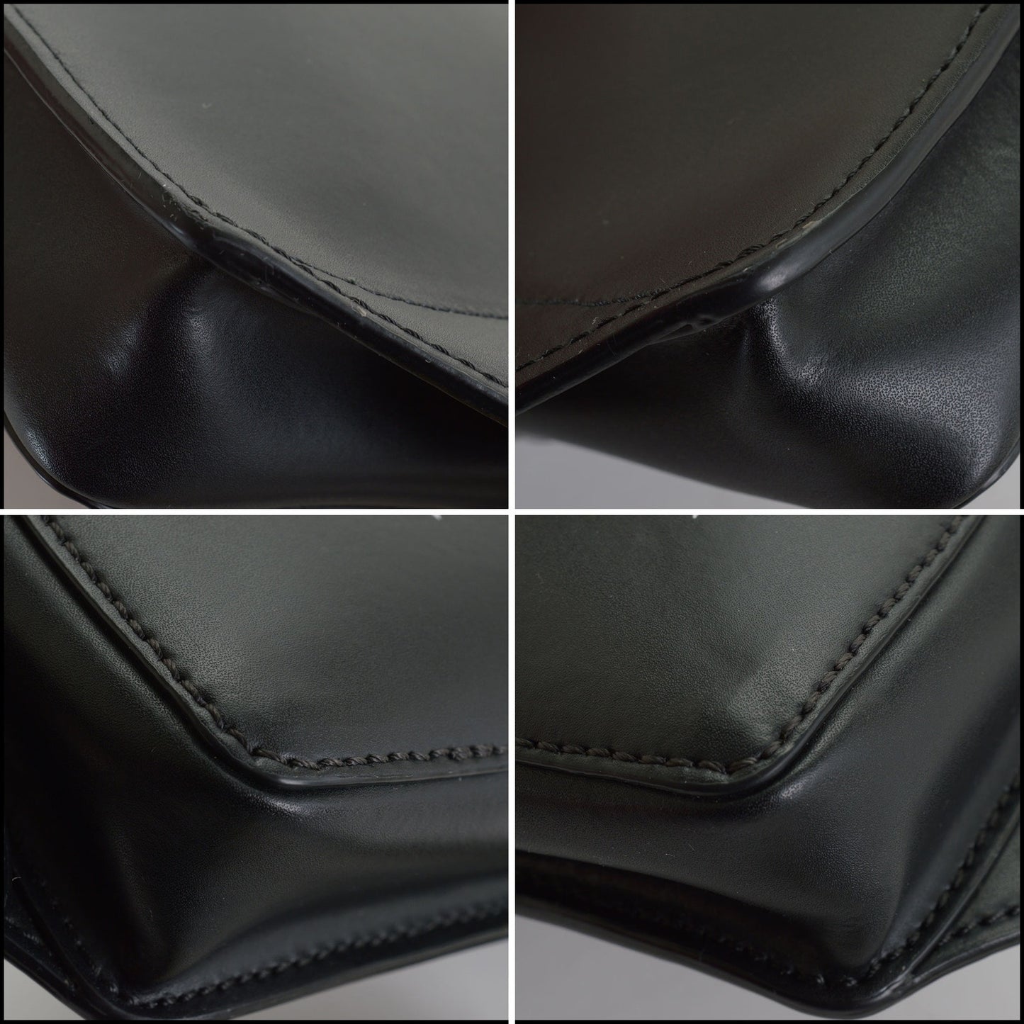 RDC14564 VALENTINO GARAVANI Black Leather VLTN Belt Bag