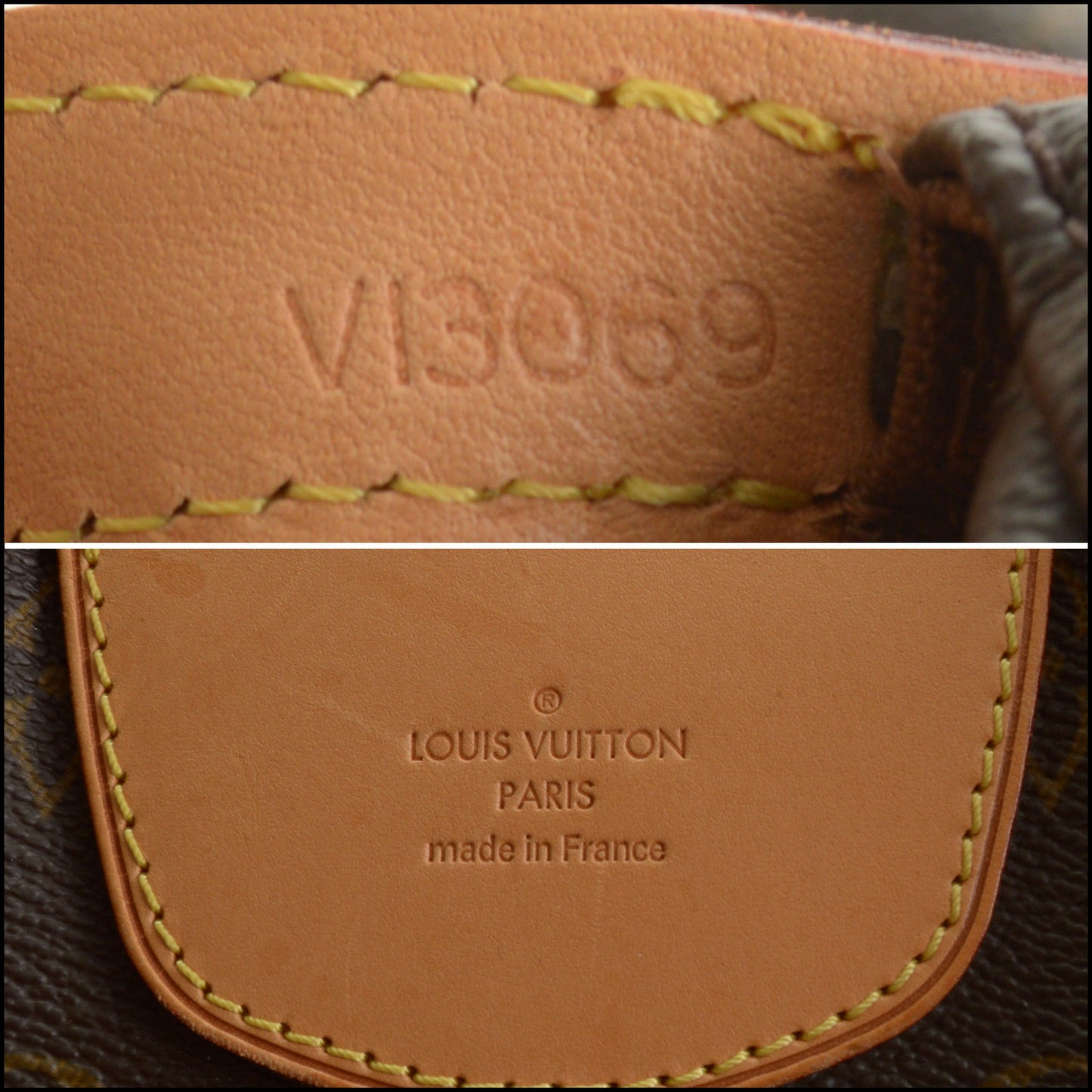 RDC15212 LOUIS VUITTON '09 Brown LV Monogram Stresa Bag