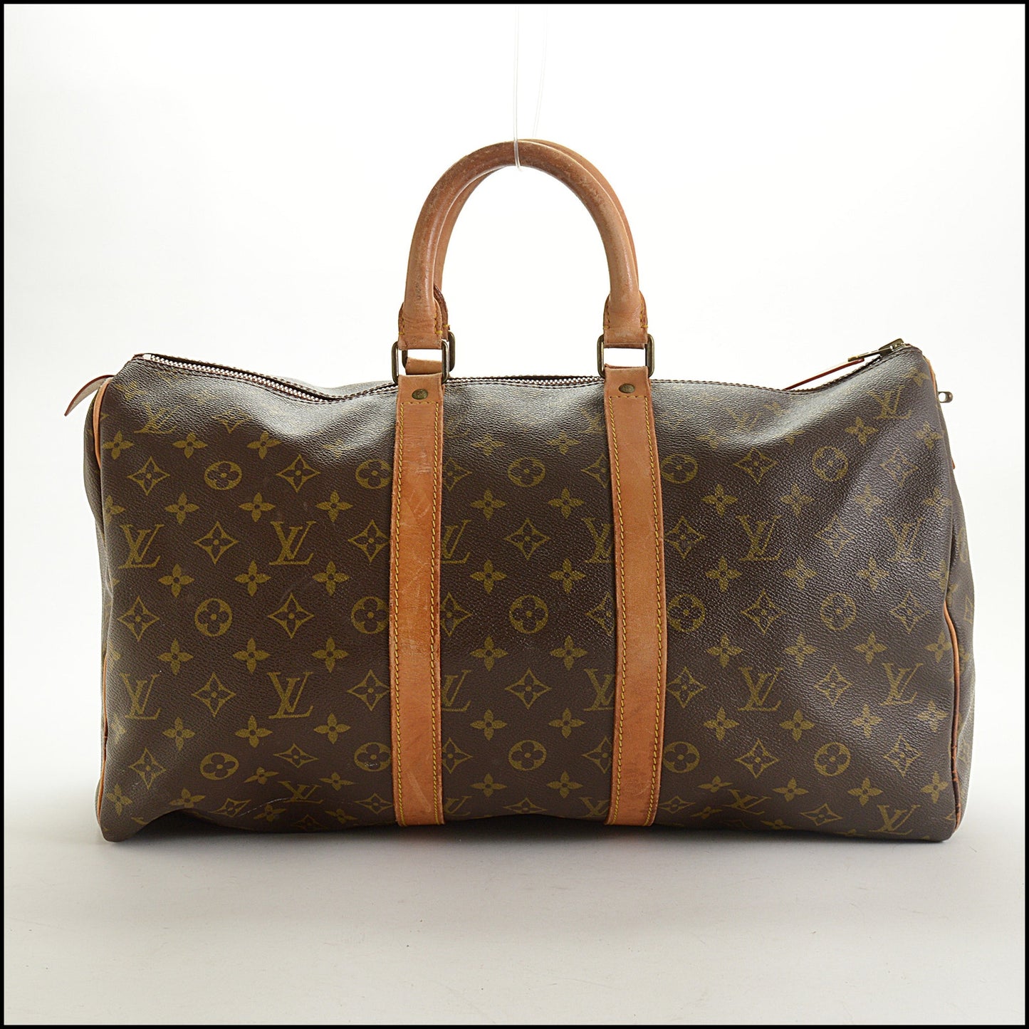 RDC15336 LOUIS VUITTON '83 Brown LV Monogram Keepall 45