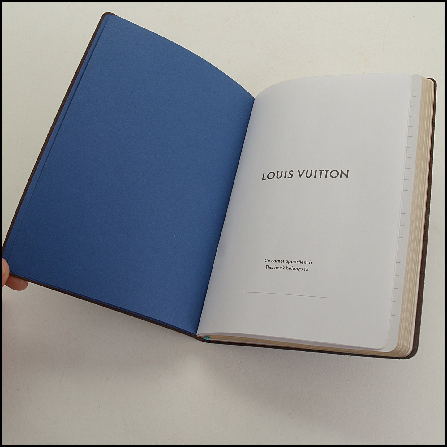 RDC15354 LOUIS VUITTON Brown Monogram Clemence Watercolor Notebook MM