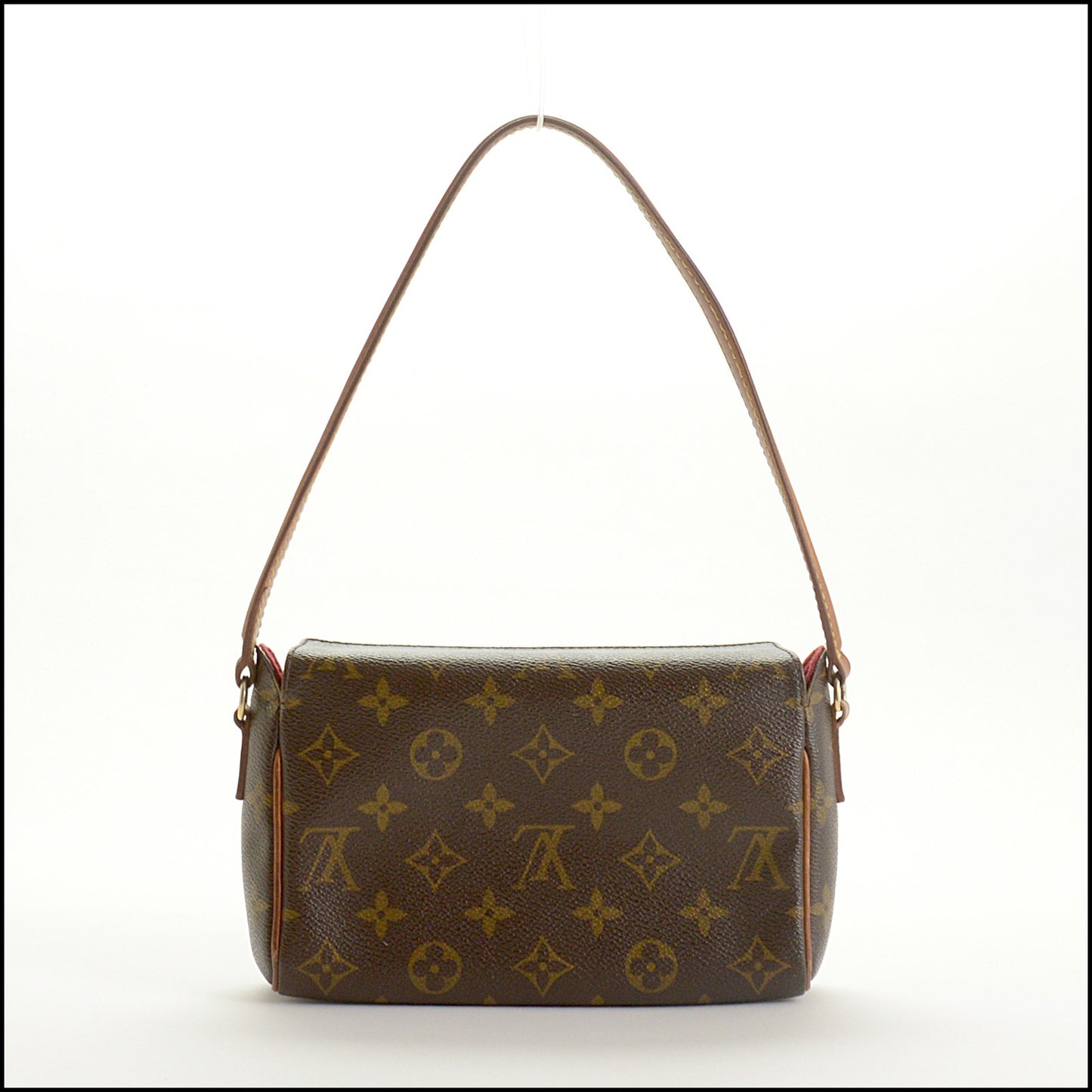 RDC15390 LOUIS VUITTON '02 Brown LV Monogram Recital Bag
