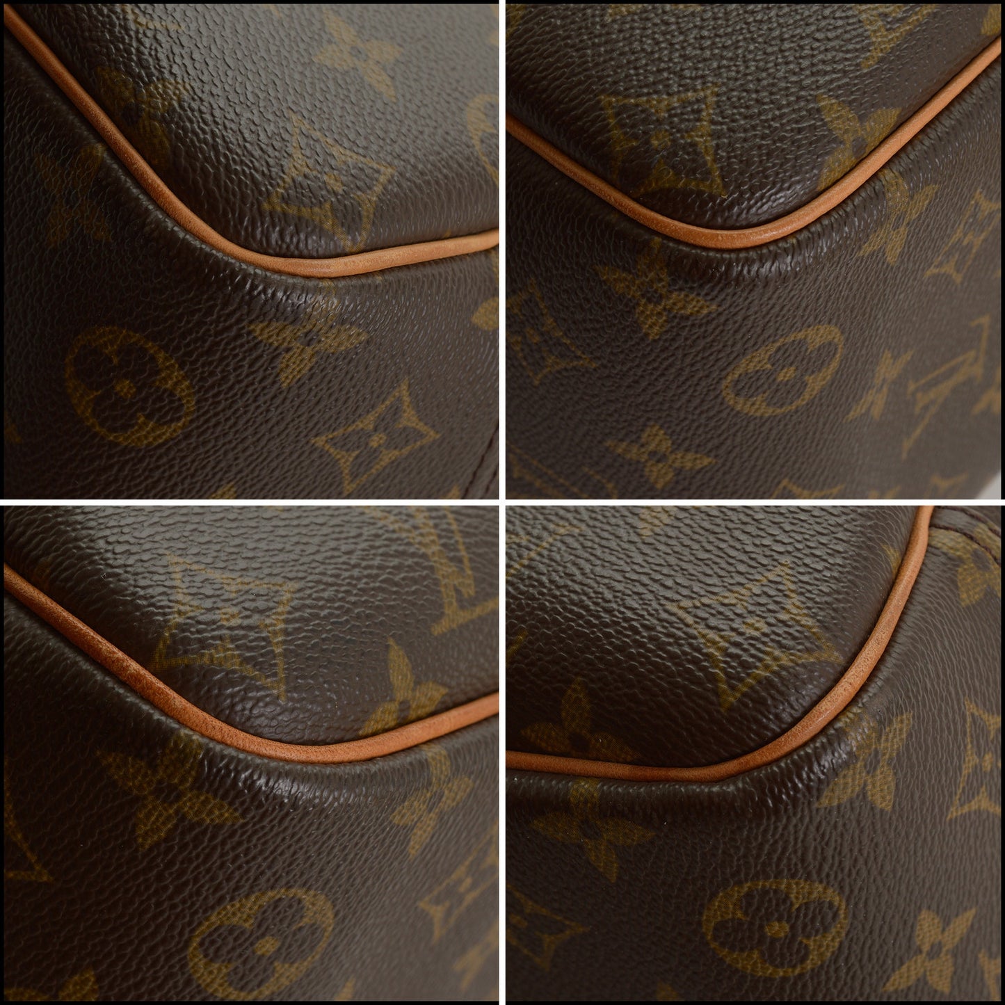 RDC15057 LOUIS VUITTON '00 LV Monogram Canvas Deauville Handbag