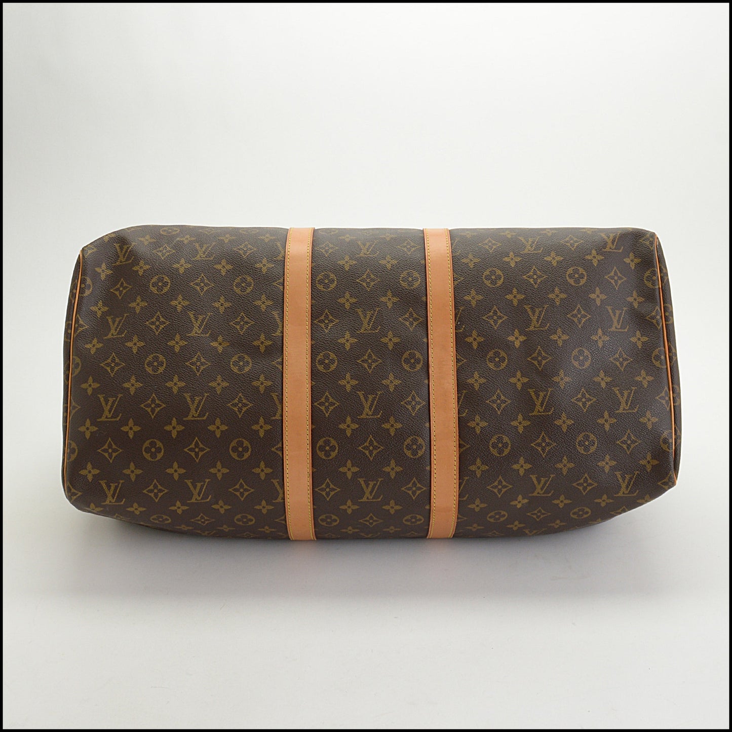 RDC14978 LOUIS VUITTON Brown Monogram Canvas Keepall 55 Duffle Bag