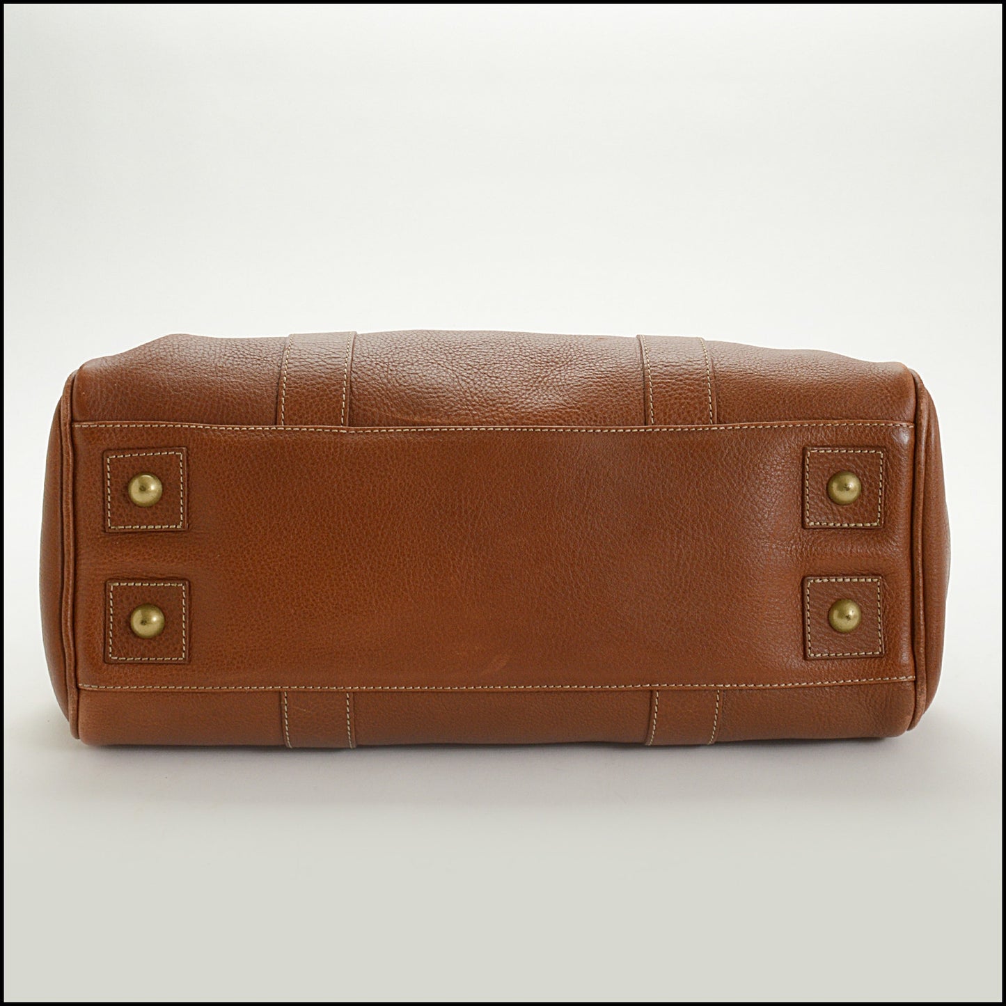 RDC15071 MULBERRY Oak Brown Leather Bayswater Bag
