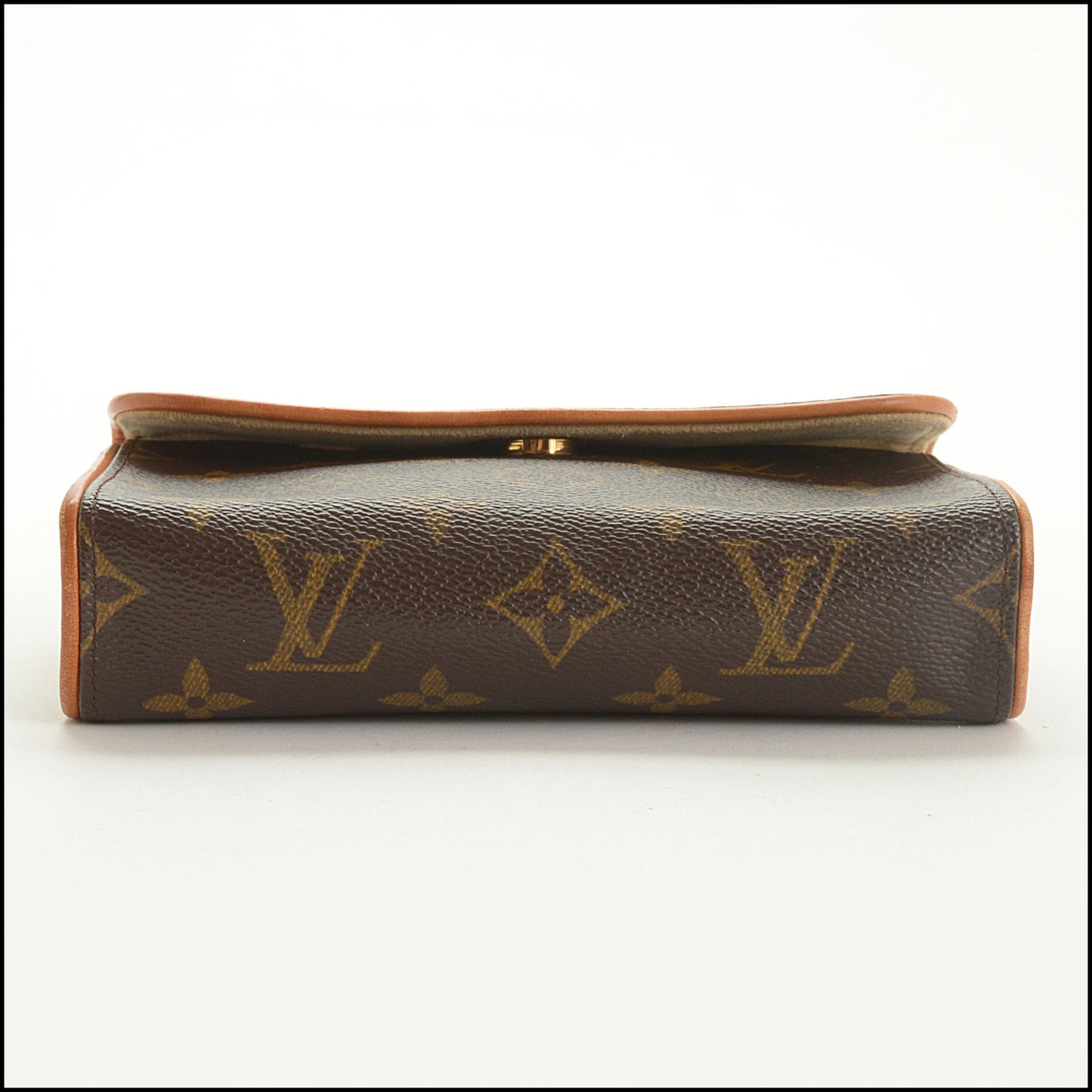RDC15443 LOUIS VUITTON '00 Brown Monogram Pochette Florentine Belt Bag