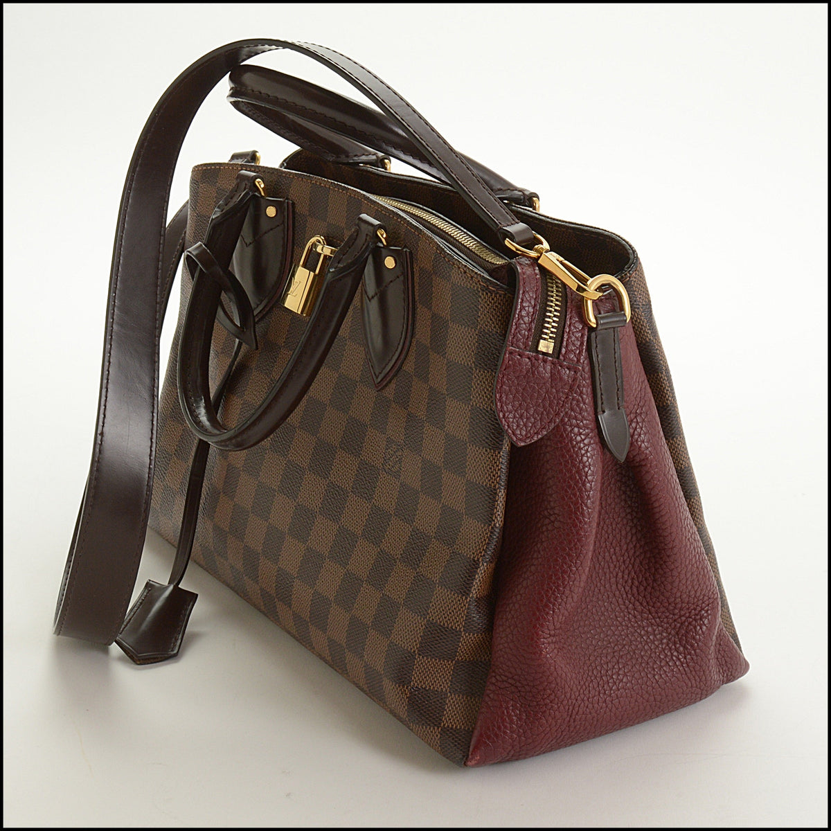 RDC15680 LOUIS VUITTON Damier Ebene Normandy Bag