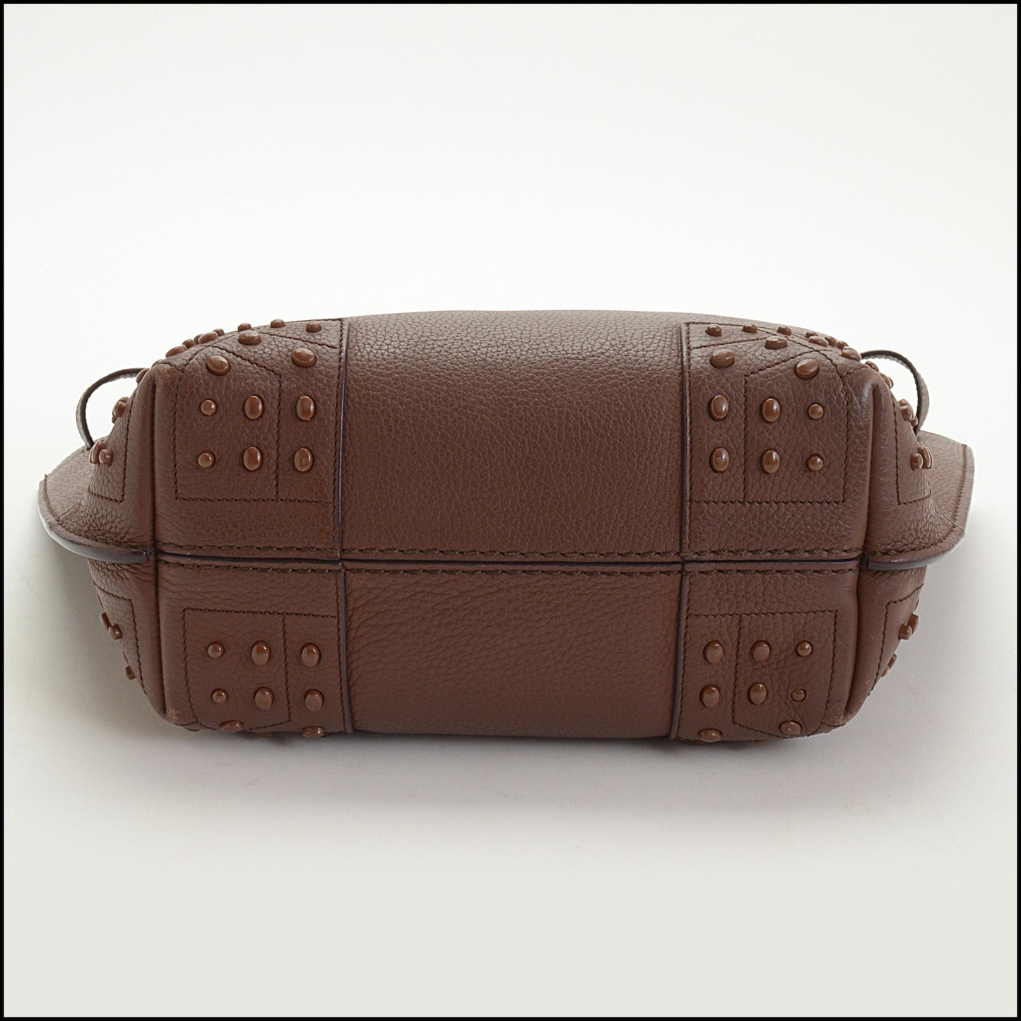 RDC14902 TOD'S Brown Tote Wave