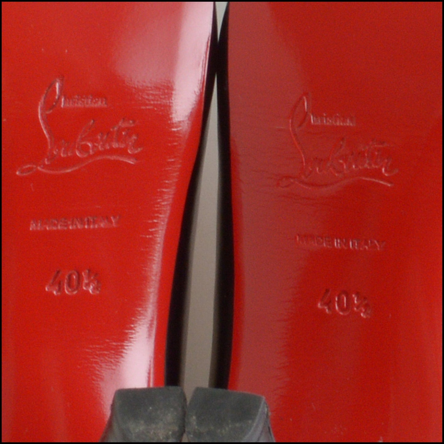 RDC14725 Christian Louboutin Black Calfskin Platform Bruges 120 Pumps