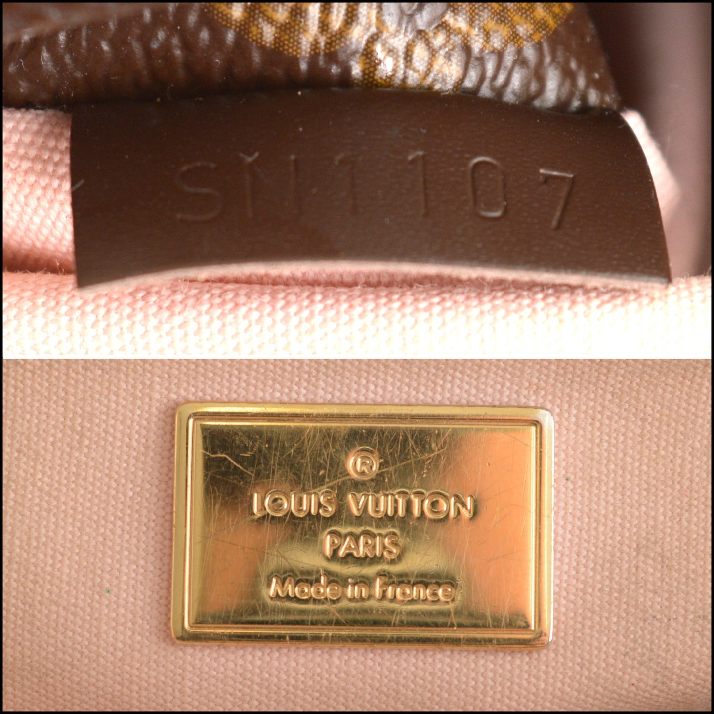 RDC15231 LOUIS VUITTON '17 Rose Ballerine Vernis Miroir Tote Bag