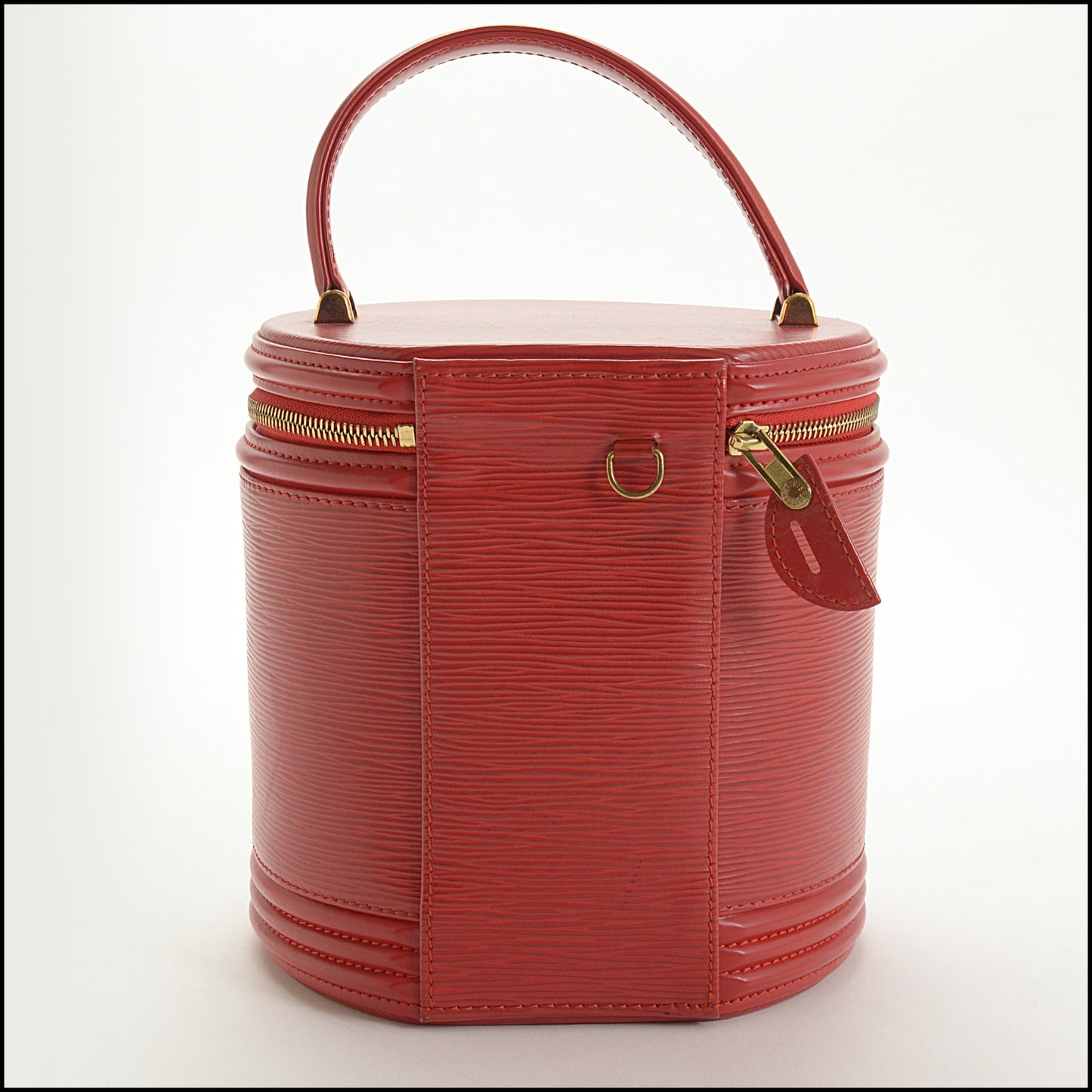 RDC15056 LOUIS VUITTON '96 Red Epi Leather Cannes Handbag