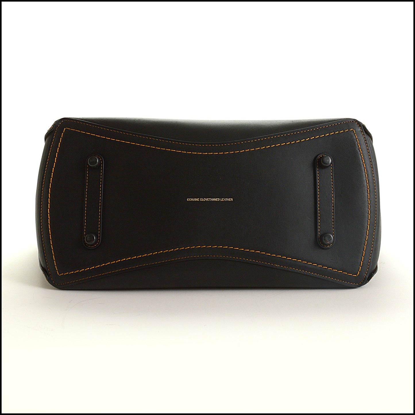 RDC15404 COACH Black Glovetanned Leather Rogue Bag 35