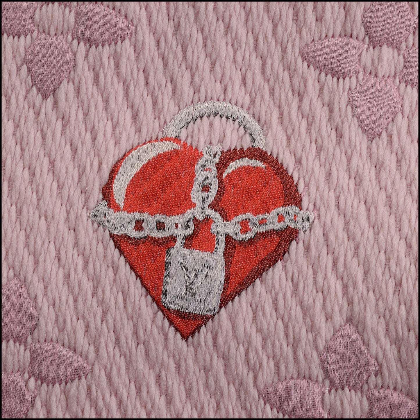 RDC15168 LOUIS VUITTON Pink Logomania a la Folie Scarf